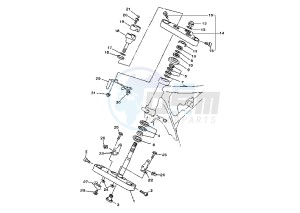 XVS DRAG STAR 650 drawing STEERING MY97