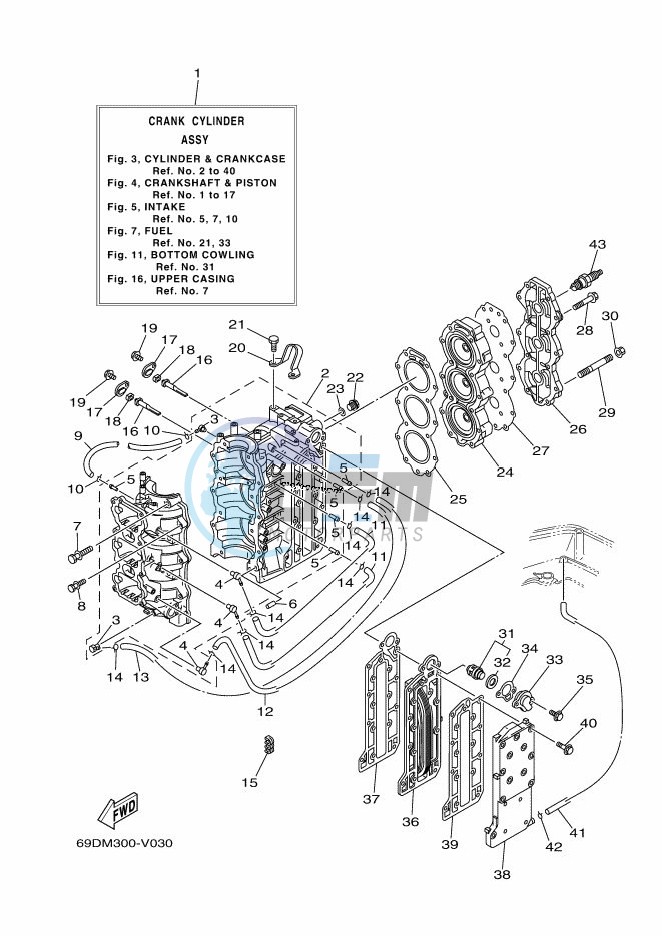 CYLINDER--CRANKCASE