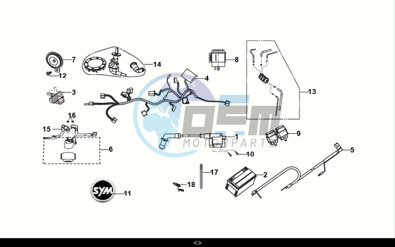 WIRE HARNESS - BATTERY