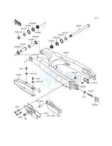 KX 250 L [KX250] (L2) [KX250] drawing SWINGARM