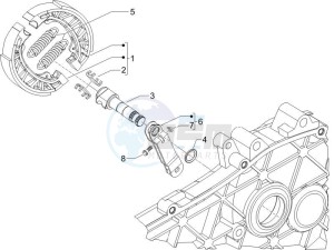 Typhoon 50 serie speciale drawing Rear brake