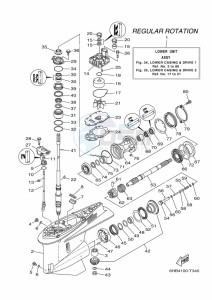 F300CETX drawing PROPELLER-HOUSING-AND-TRANSMISSION-1