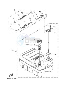 E15DMHL drawing FUEL-TANK