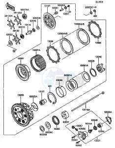 ZG 1000 A [CONCOURS] (A7-A9) [CONCOURS] drawing CLUTCH