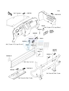 KAF 400 B [MULE 600] (B6F-B9F) B8F drawing LABELS