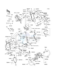 VN 1700 B [VULCAN 1700 VOYAGER ABS] (9FA) B9F drawing GUARD-- S- -