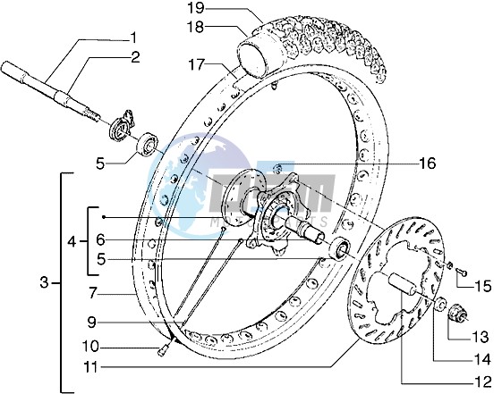 Front wheel