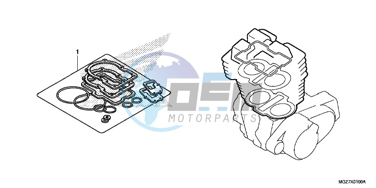 GASKET KIT A