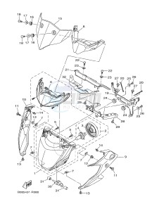 MTN320-A MTN-320-A MT-03 (B9A2) drawing HEADLIGHT