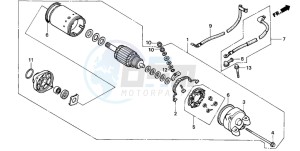 XRV750 AFRICA TWIN drawing STARTING MOTOR