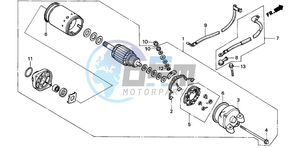 STARTING MOTOR