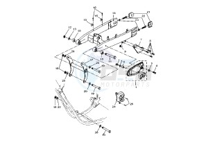 DT R - DT X 50 drawing REAR ARM