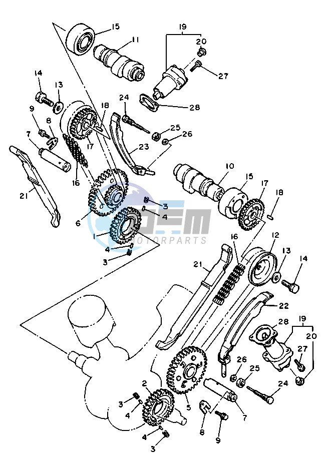 CAMSHAFT -CHAIN