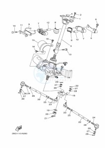 YFM700FWAD GRIZZLY 700 EPS (BDEF) drawing STEERING