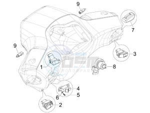 S 150 4T drawing Selectors - Switches - Buttons