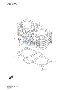 GSX-250 RA drawing CYLINDER