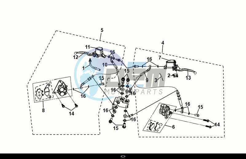 BRAKE SYSTEM ASSY