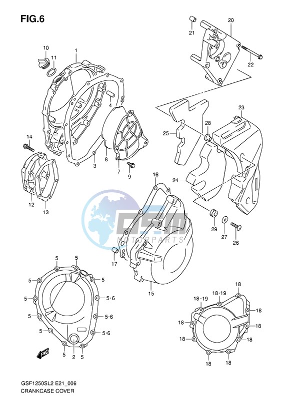 CRANKCASE COVER