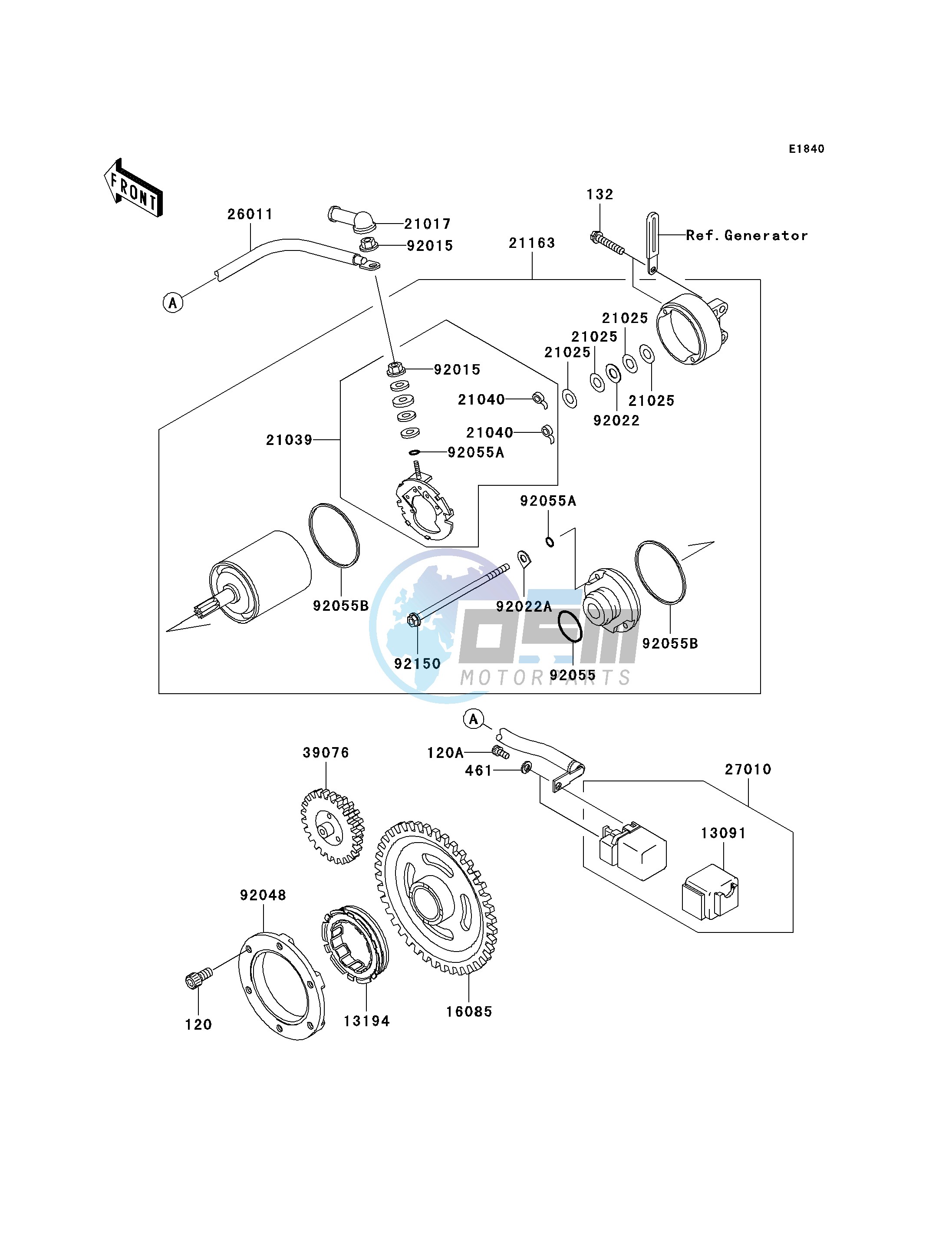 STARTER MOTOR