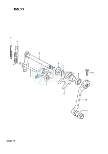 JR50 (P3) drawing GEAR SHIFTING