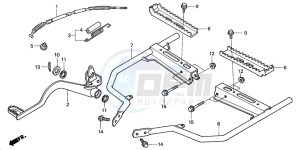 TRX350FE FOURTRAX 350 4X4ES drawing STEP (TRX350TE/FE)