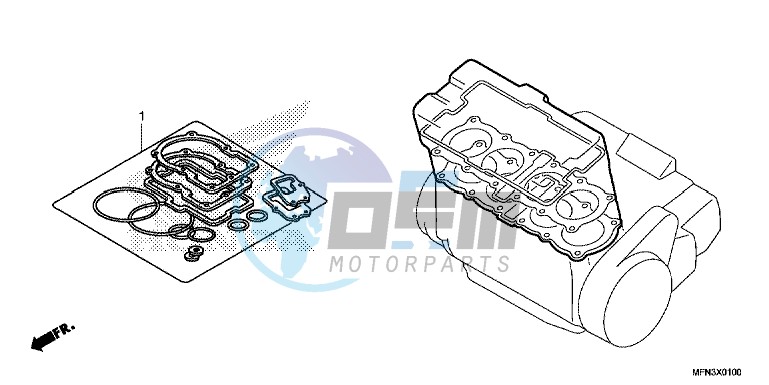 GASKET KIT A