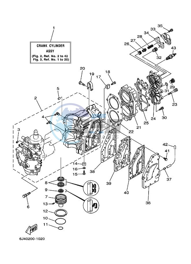 CYLINDER--CRANKCASE