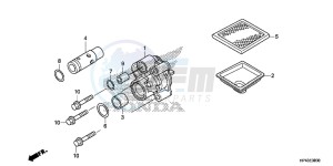 TRX420FPED TRX420 Europe Direct - (ED) drawing OIL PUMP