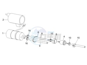 Beverly 125 Sport e3 drawing Supply system