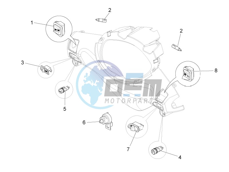 Selectors - Switches - Buttons