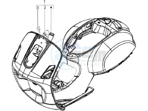 LX 125 4T E3 Vietnam drawing Frame - bodywork