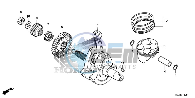 CRANKSHAFT/PISTON