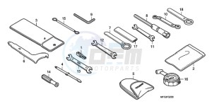 CB600FA Australia - (U) drawing TOOLS