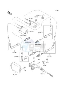 VN 1500 G [VULCAN 1500 NOMAD] (G1-G3) [VULCAN 1500 NOMAD] drawing IGNITION SYSTEM