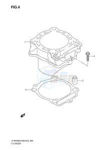 LT-R450 (E28-E33) drawing CYLINDER