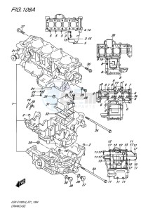 GSX-S1000 EU drawing CRANKCASE