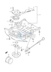 DF 50 drawing Oil Pump