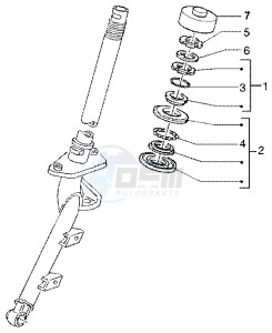 ET4 50 drawing Steering bearing ball tracks