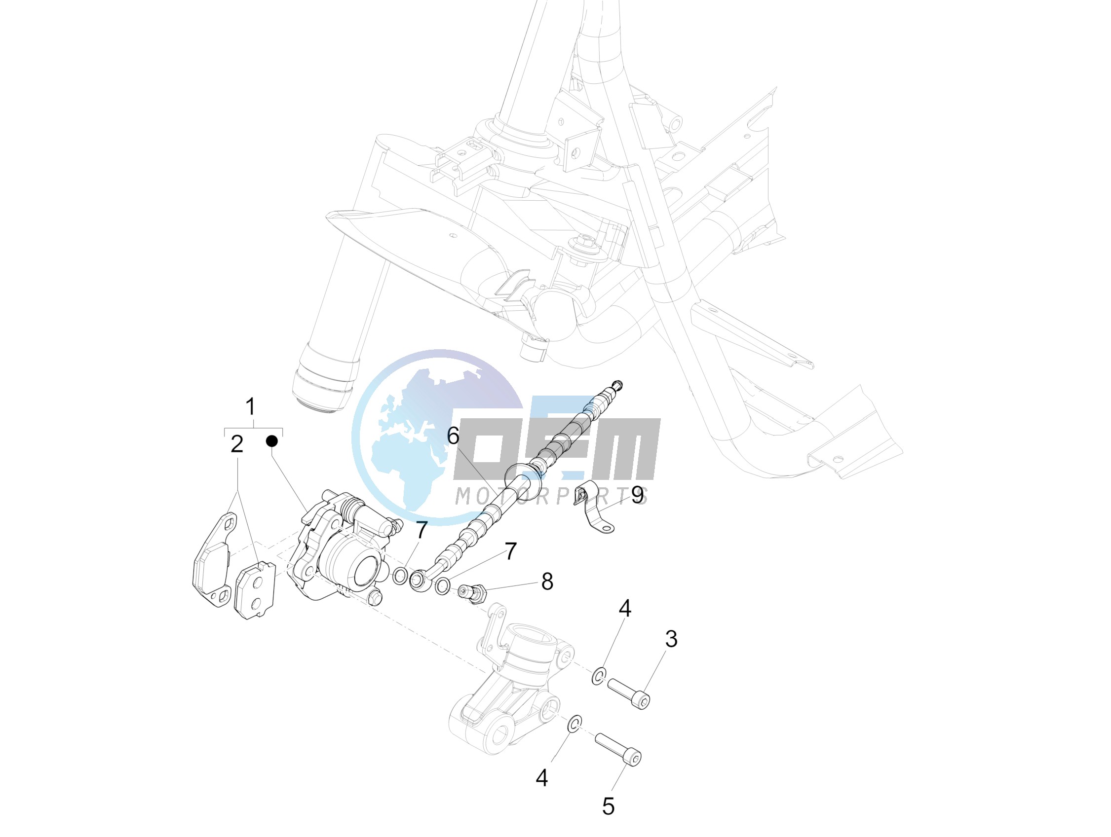 Brakes pipes - Calipers