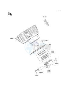 KVF 360 A [PARAIRIE 360 4X4] (A1-A3) PRAIRIE 360 4X4] drawing CYLINDER_PISTON-- S- -