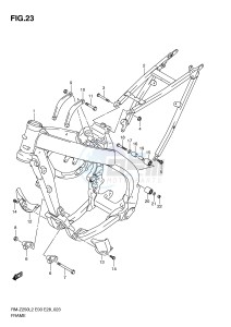 RM-Z250 (E03) drawing FRAME