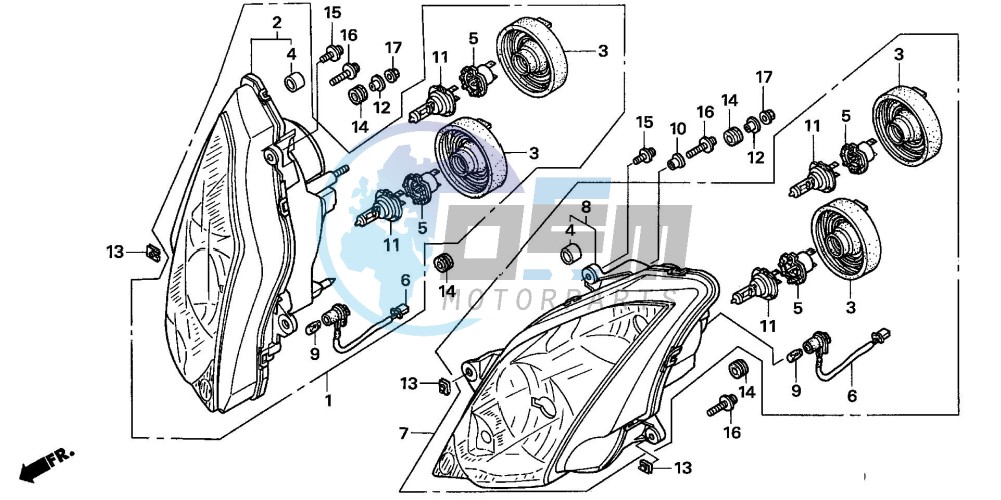 HEADLIGHT (E,ED,EK,F)