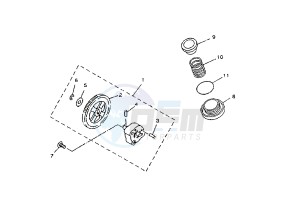 YP E MAJESTY 125 drawing OIL PUMP