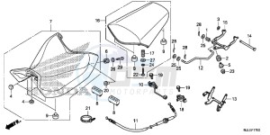 NC750SE NC750S Continue » Europe Direct - (ED) drawing SEAT