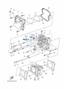 CZD300D-A XMAX 300 TECH MAX (BMK2) drawing STEERING