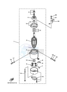 90A drawing STARTING-MOTOR