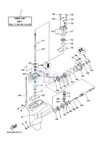 15FMHL drawing PROPELLER-HOUSING-AND-TRANSMISSION-1