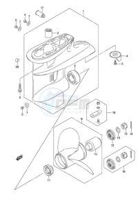 DF 40A drawing Gear Case