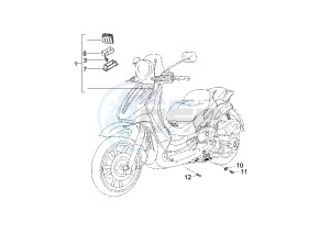 Beverly 500 drawing Wiring harness