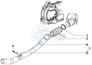 LX 150 USA drawing Belt cooling tube